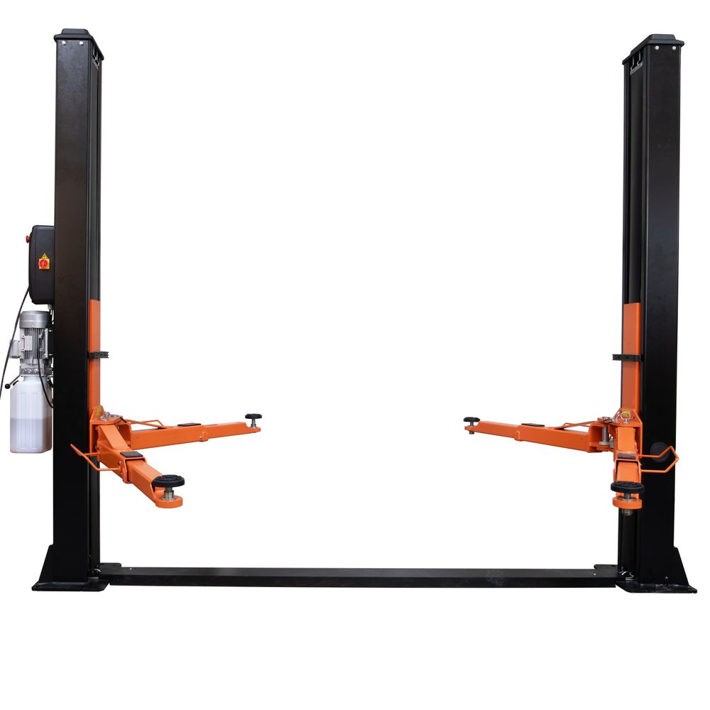 Elevator auto cu două coloane 4.2t, deblocare electrică a siguranței Elevator auto cu două coloane 4.2t, deblocare electrică a siguranței