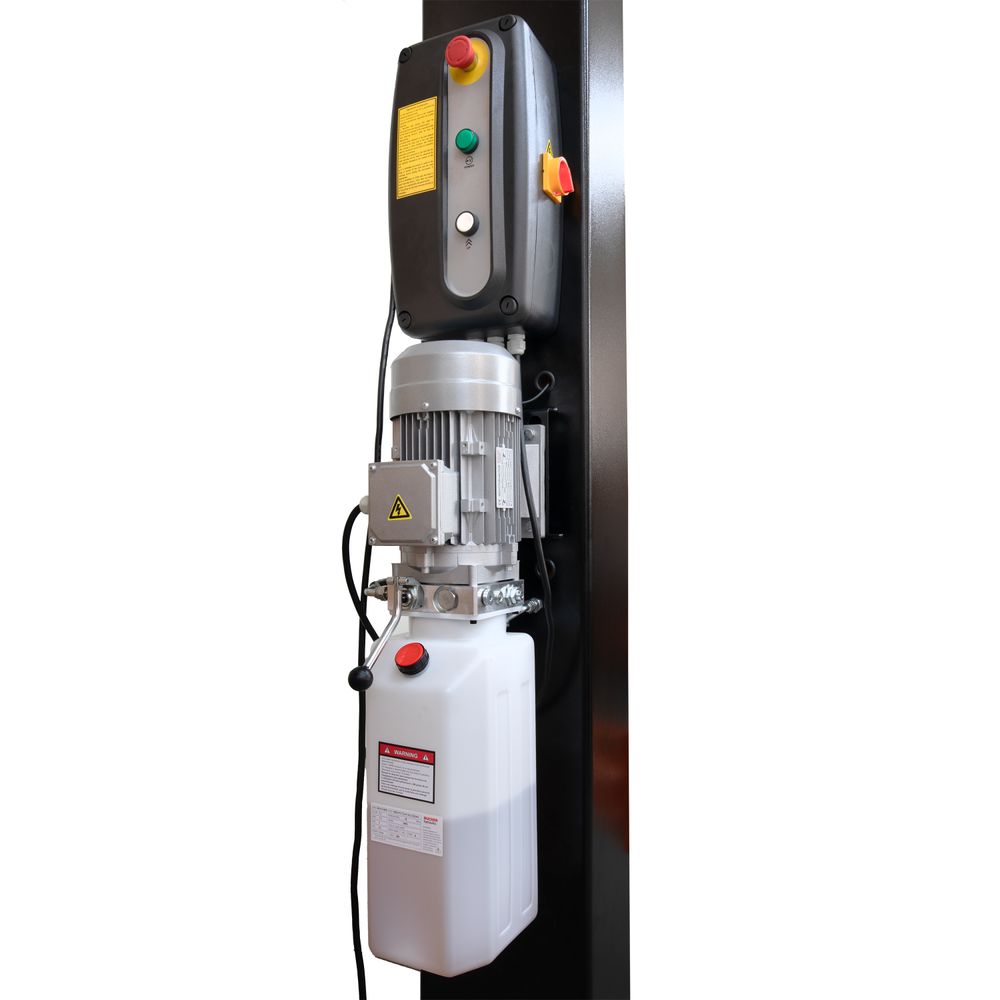Elevator auto cu două coloane 4.2t, deblocare electrică a siguranței Elevator auto cu două coloane 4.2t, deblocare electrică a siguranței