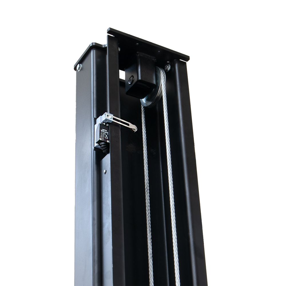 Two-post lift, 4.5t, manual lock release Two-post lift, 4.5t, manual lock release