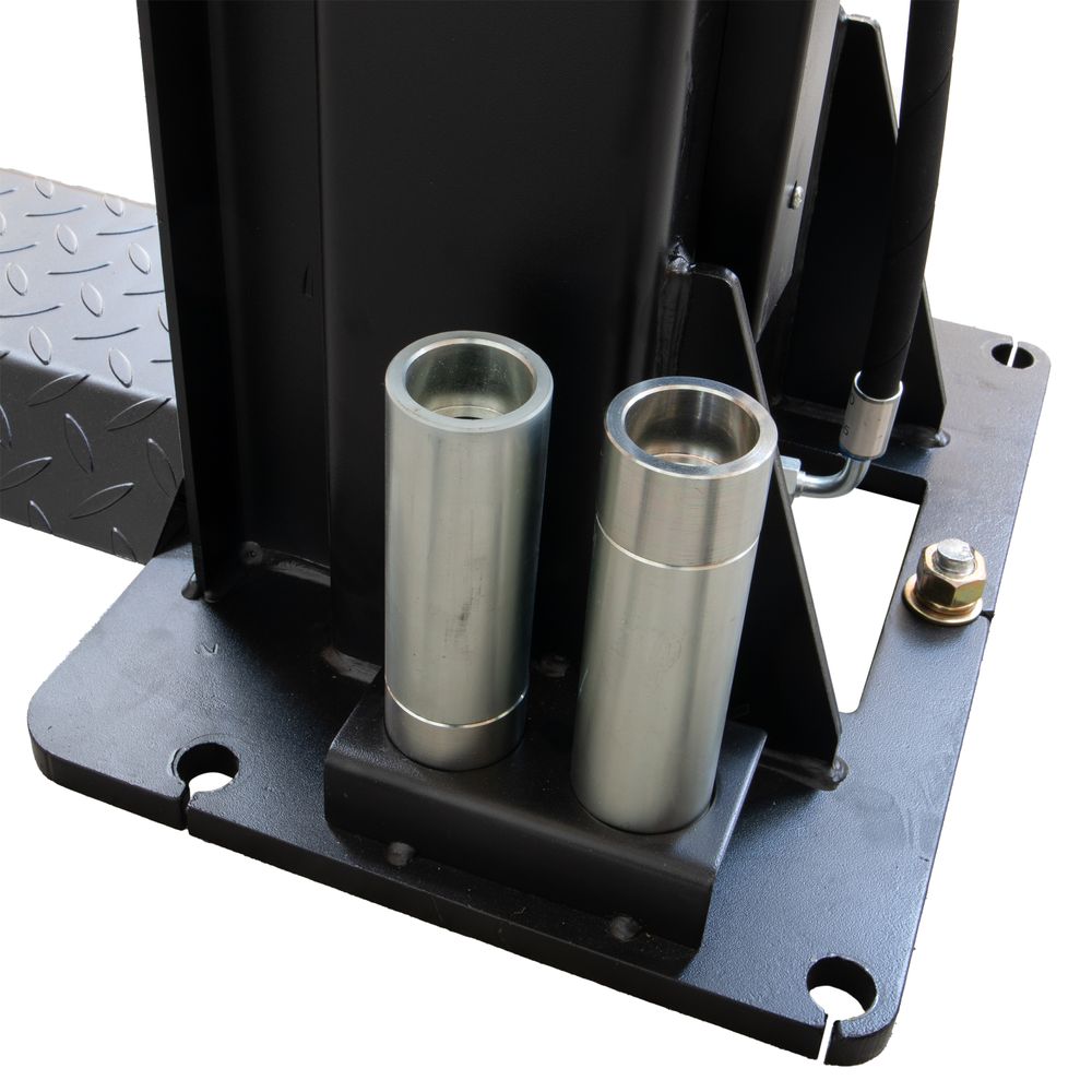 Two-post lift, 4.5t, manual lock release Two-post lift, 4.5t, manual lock release