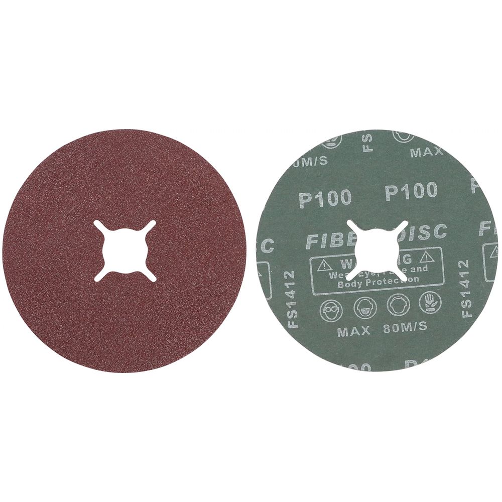 Sanding Pads Set, Grain Size 100, Aluminium Oxide, 10pcs Sanding Pads Set, Grain Size 100, Aluminium Oxide, 10pcs
