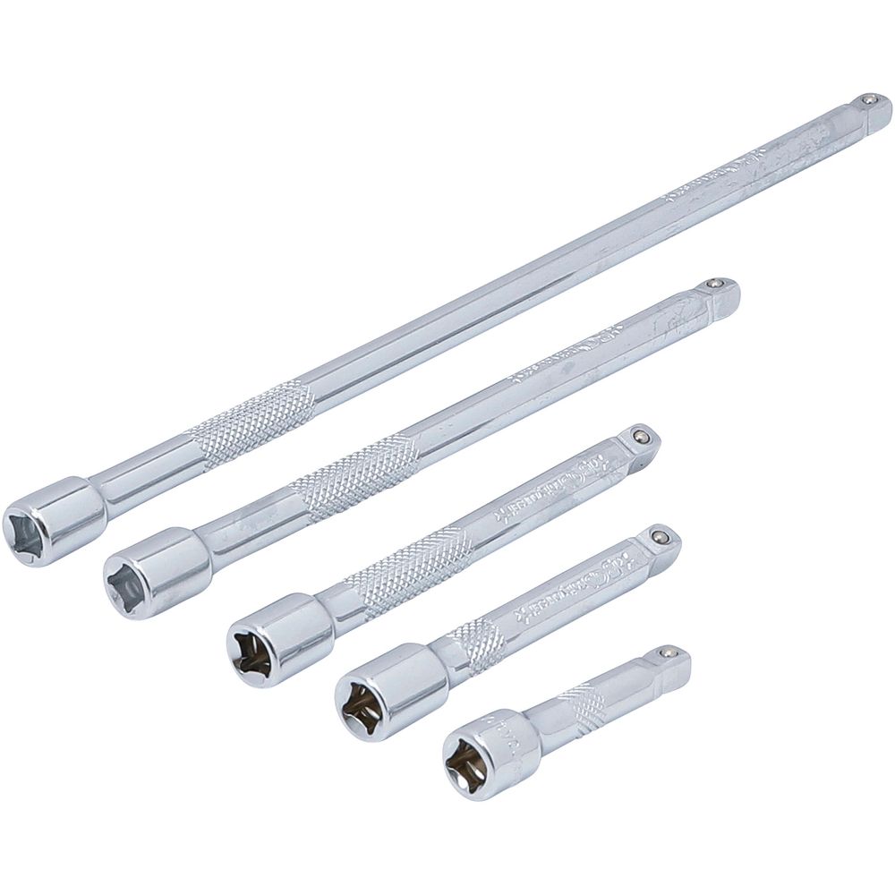 Extension Bar Set, 6.3mm (1/4"), 5pcs Extension Bar Set, 6.3mm (1/4"), 5pcs