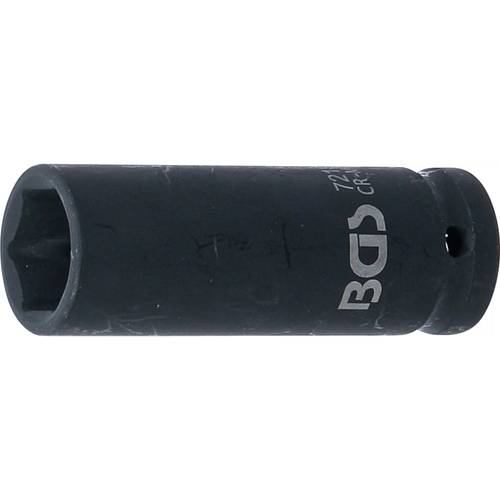 Impact Socket Hexagon, Deep, 1/2" Drive, 19mm Impact Socket Hexagon, Deep, 1/2" Drive, 19mm