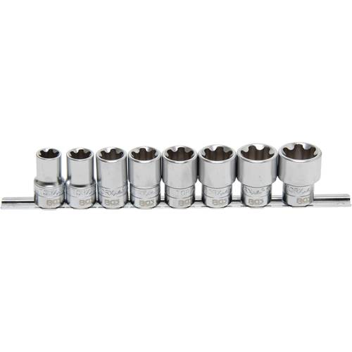 T-Star Plus Socket Set (Torx Plus), 12.5mm (1/2") Drive, 8pcs T-Star Plus Socket Set (Torx Plus), 12.5mm (1/2") Drive, 8pcs