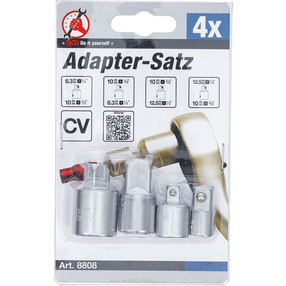 Stecknuss Adapter Satz, 4-teilig Stecknuss Adapter Satz, 4-teilig