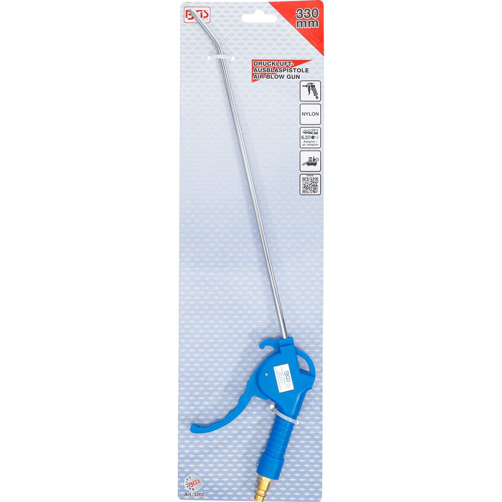 Pneumatikus lefúvató pisztoly, 330mm Pneumatikus lefúvató pisztoly, 330mm
