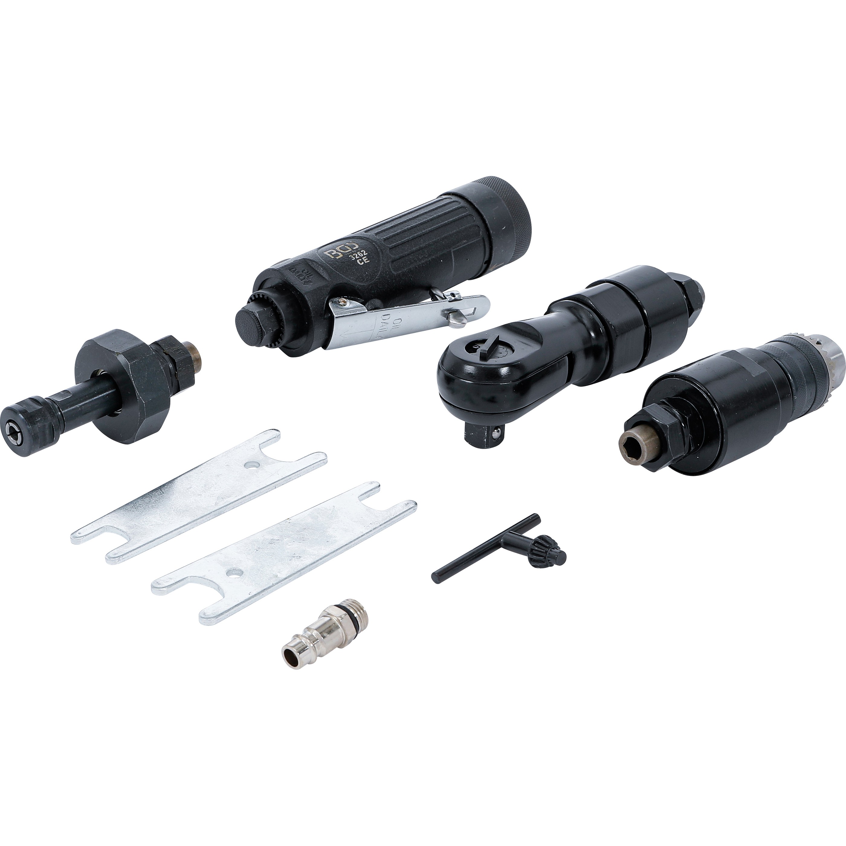 Air multi-tool with 3 changeable working heads Air multi-tool with 3 changeable working heads