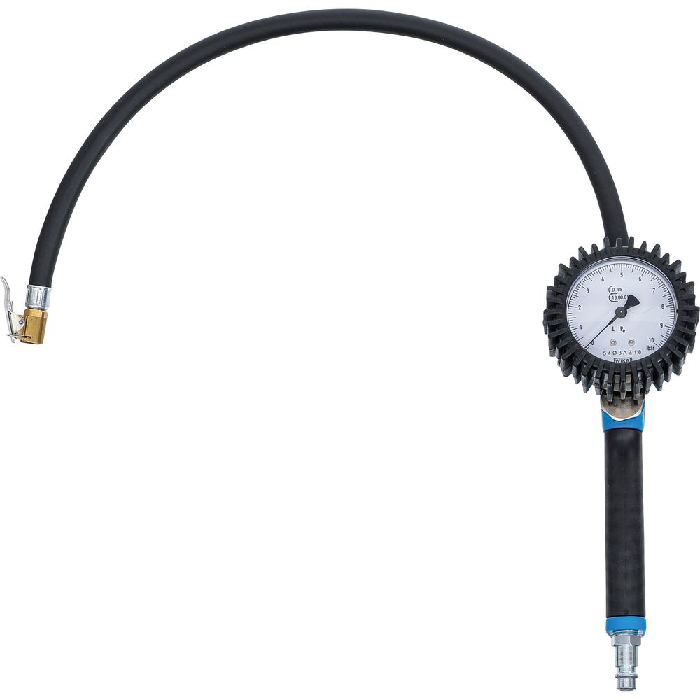 Pistol-grip air inflator, calibrated, 0–10 bar Pistol-grip air inflator, calibrated, 0–10 bar