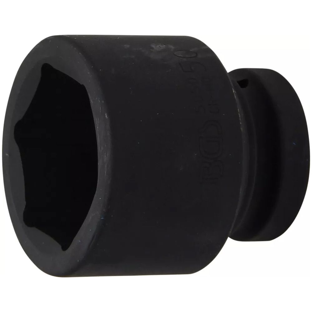 Impact socket, hexagon, 1" drive, 50mm Impact socket, hexagon, 1" drive, 50mm