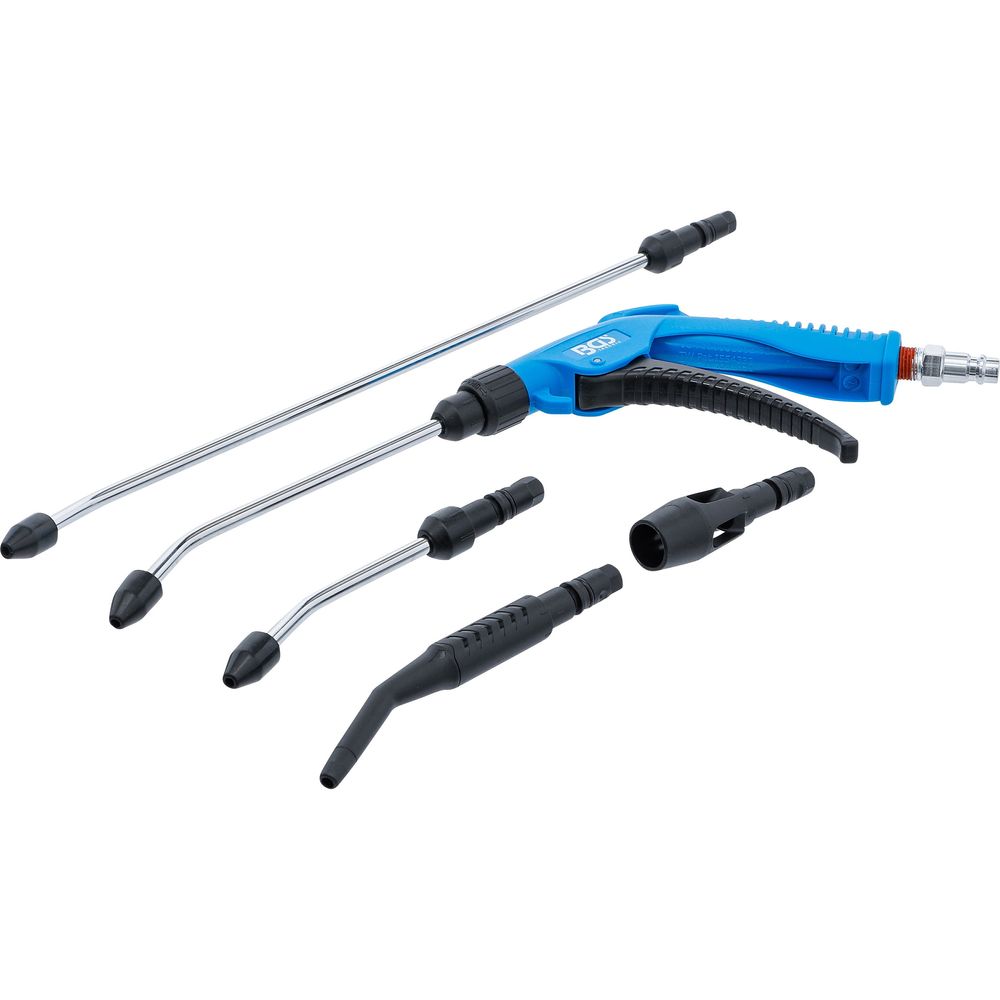 Air blow gun set with 5 attachments Air blow gun set with 5 attachments