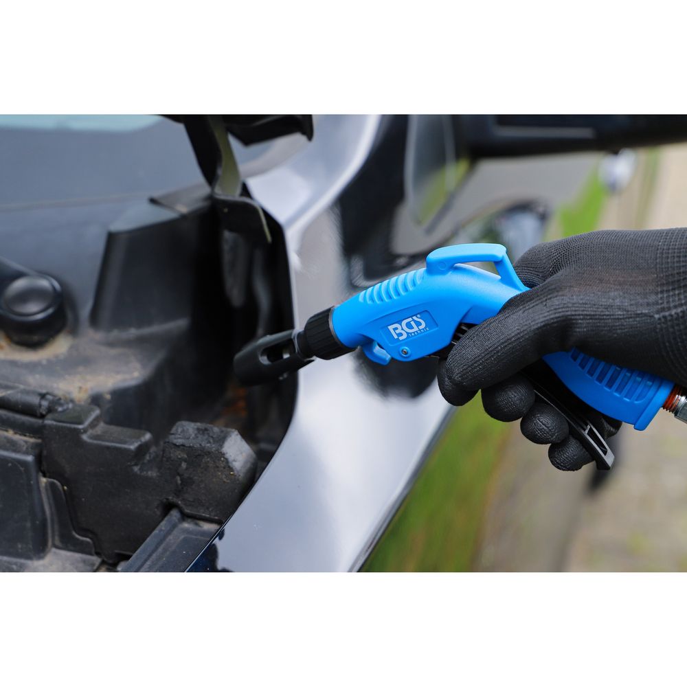 Air blow gun set with 5 attachments Air blow gun set with 5 attachments