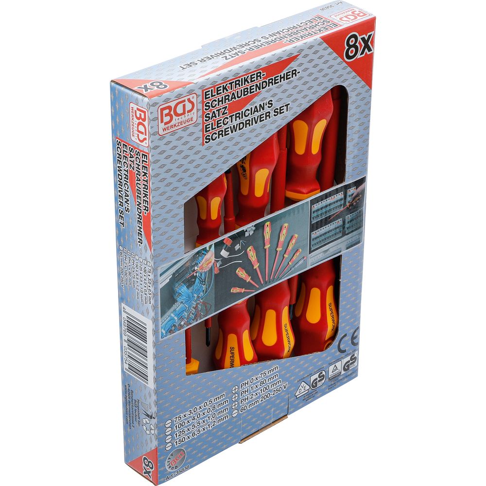 VDE screwdriver set, 8pcs VDE screwdriver set, 8pcs