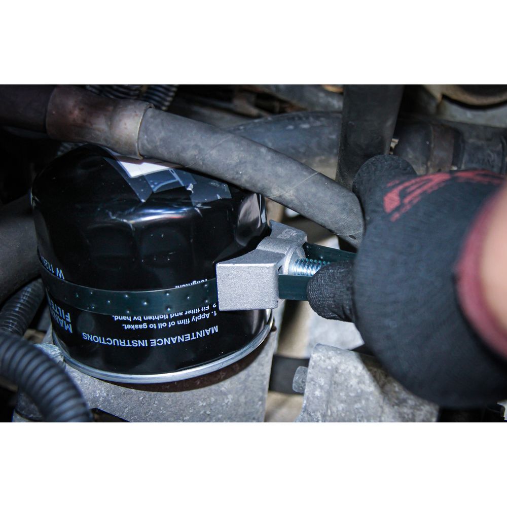 Oil Filter Strap Wrench, Spring Steel Strap, Aluminium Die Cast, Ø 60 - 105 mm Oil Filter Strap Wrench, Spring Steel Strap, Aluminium Die Cast, Ø 60 - 105 mm