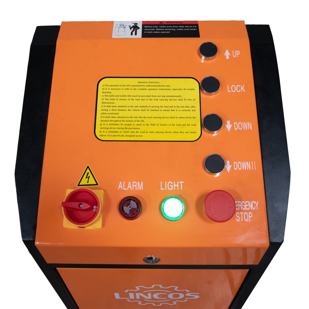 Unterflur Scherenhebebühne, 3,5t, 230V Unterflur Scherenhebebühne, 3,5t, 230V