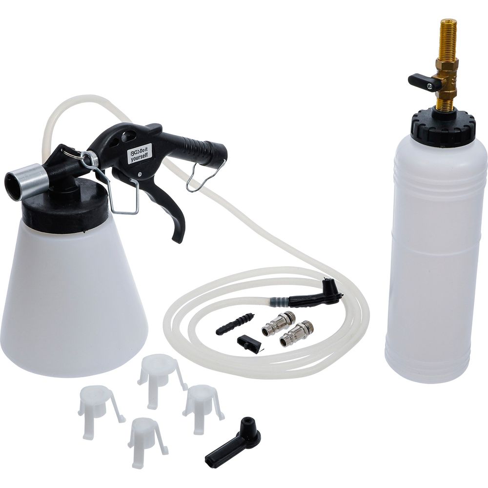 Druckluft Bremsenentlüfter Set, 11-tlg. Druckluft Bremsenentlüfter Set, 11-tlg.