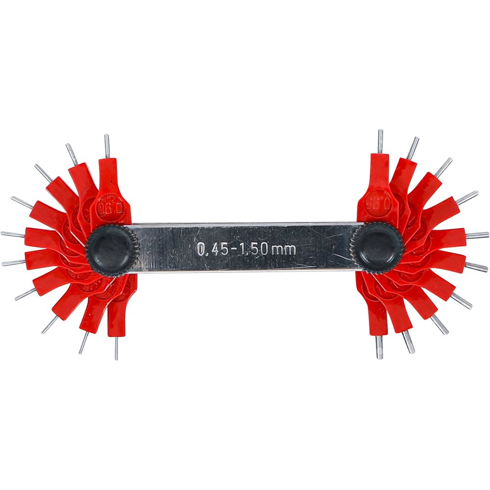 Nozzle Gauge, 0.45 - 1.50 mm, 20 pcs. Nozzle Gauge, 0.45 - 1.50 mm, 20 pcs.