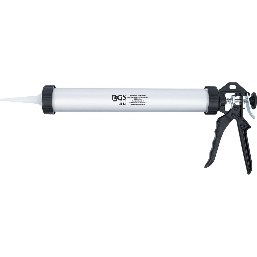 Kartuschenpresse aus Aluminium, für Kartuschen, 380mm Kartuschenpresse aus Aluminium, für Kartuschen, 380mm