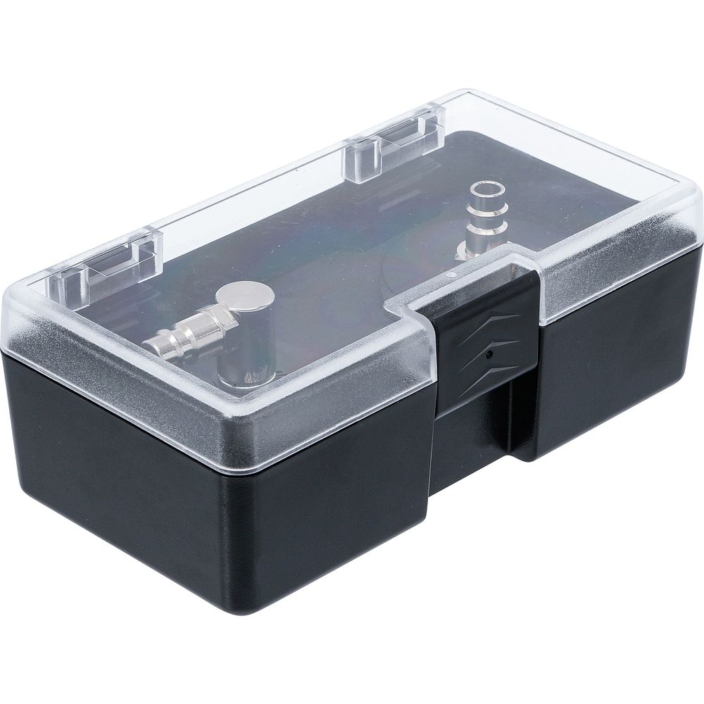 Adapter-Set für Bremsenentlüftungsgeräte, für Tesla Modelle 3, Y, S, X, 2-tlg. Adapter-Set für Bremsenentlüftungsgeräte, für Tesla Modelle 3, Y, S, X, 2-tlg.