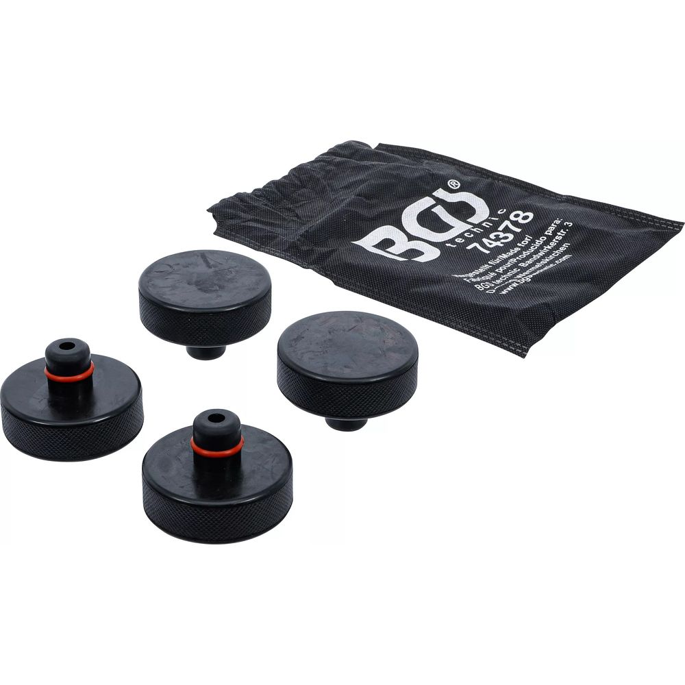 Jack Pad Blocks, for Tesla Model 3, S, X, Y, 4 pcs. Jack Pad Blocks, for Tesla Model 3, S, X, Y, 4 pcs.
