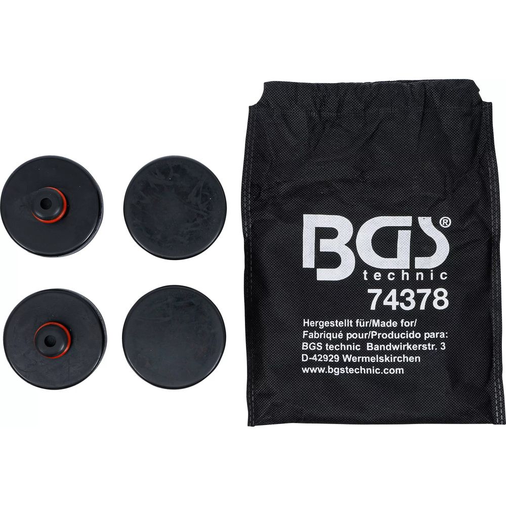Jack Pad Blocks, for Tesla Model 3, S, X, Y, 4 pcs. Jack Pad Blocks, for Tesla Model 3, S, X, Y, 4 pcs.