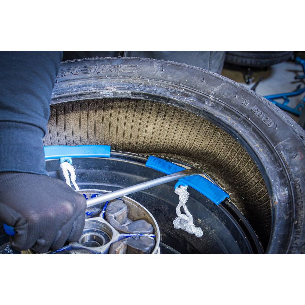 Motorrad Reifenmontierhebel- und Felgenschutz-Set, 13-tlg. Motorrad Reifenmontierhebel- und Felgenschutz-Set, 13-tlg.