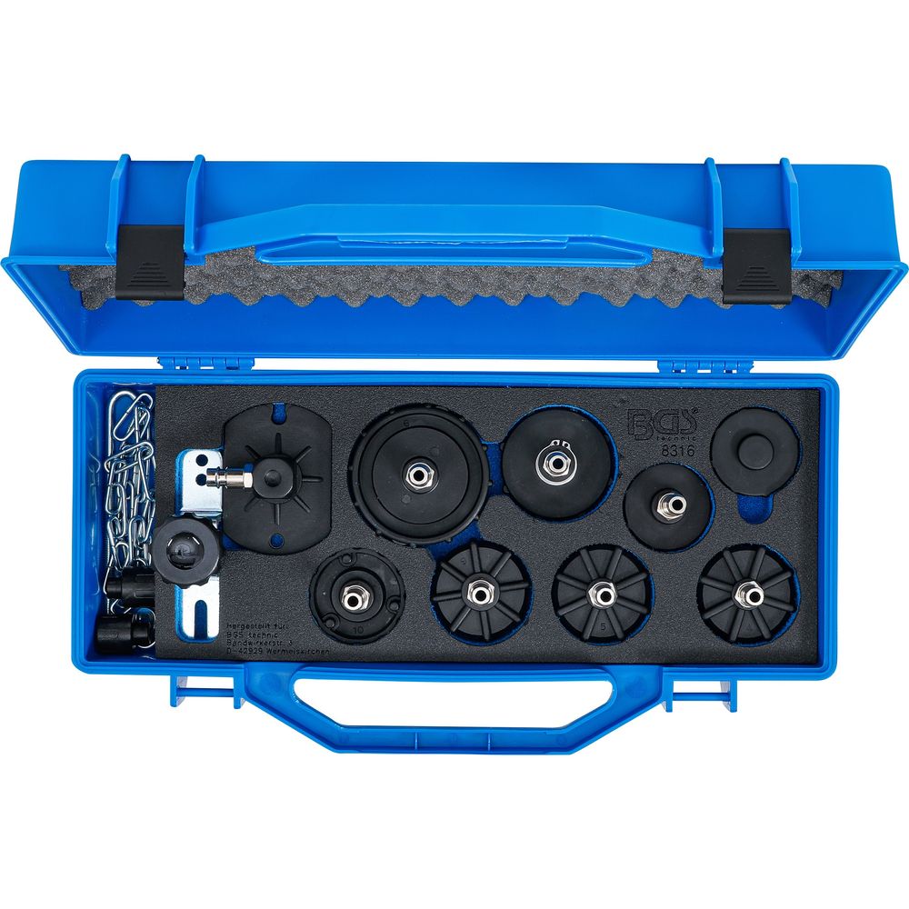 Adapter-Set für BGS 8315, für Audi, BMW, Ford, Honda, Nissan, Opel, VW Adapter-Set für BGS 8315, für Audi, BMW, Ford, Honda, Nissan, Opel, VW