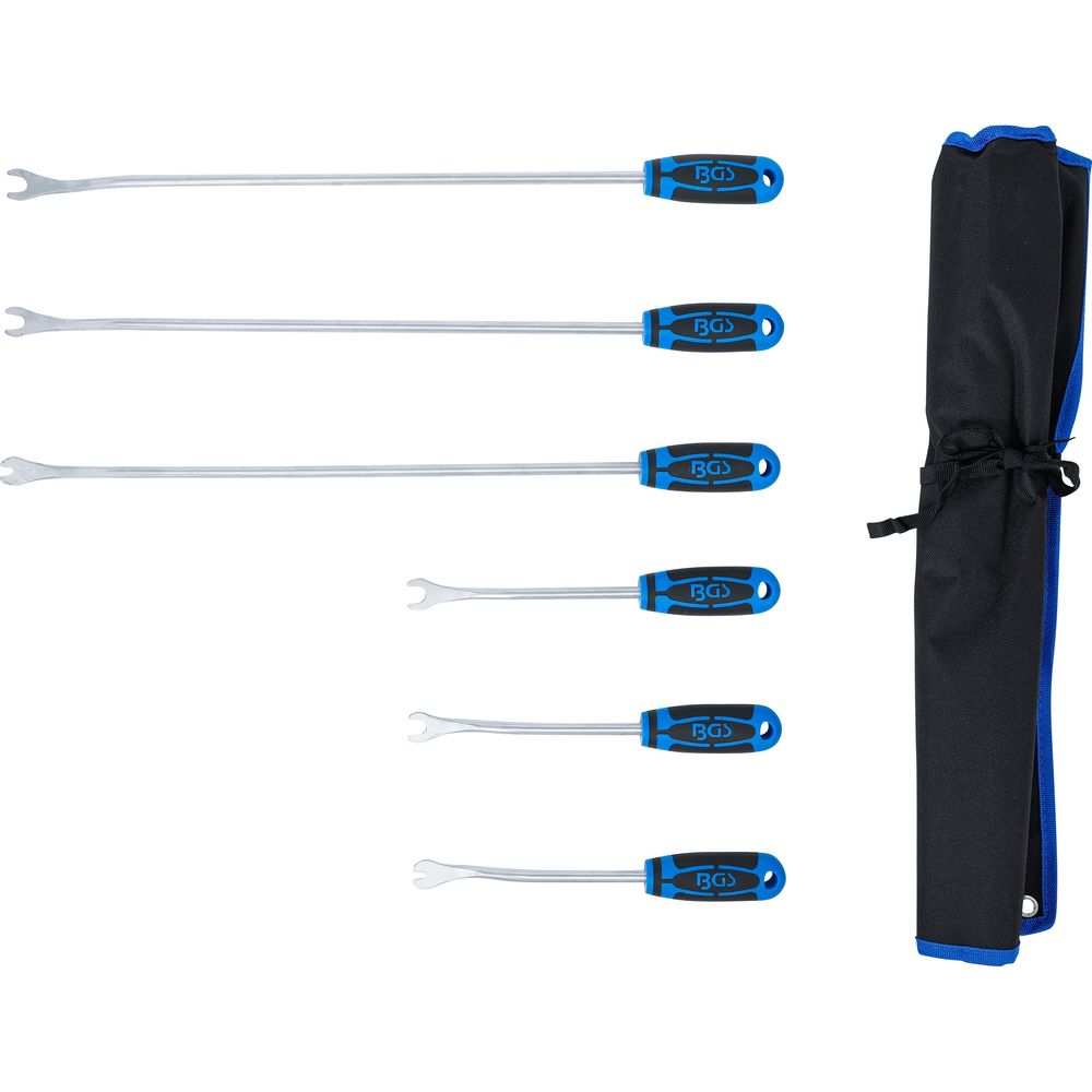 Interior lining and clip removal tool set Interior lining and clip removal tool set