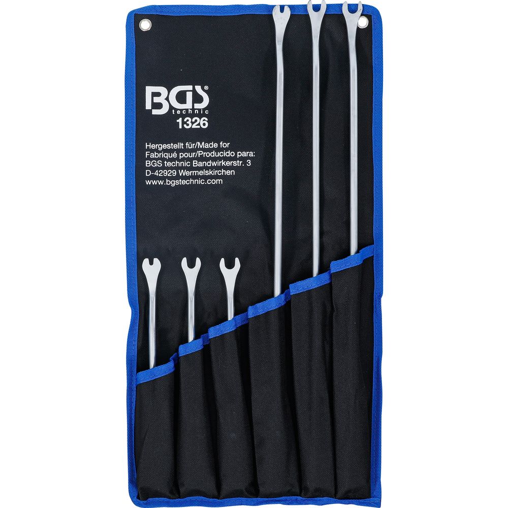 Interior lining and clip removal tool set Interior lining and clip removal tool set