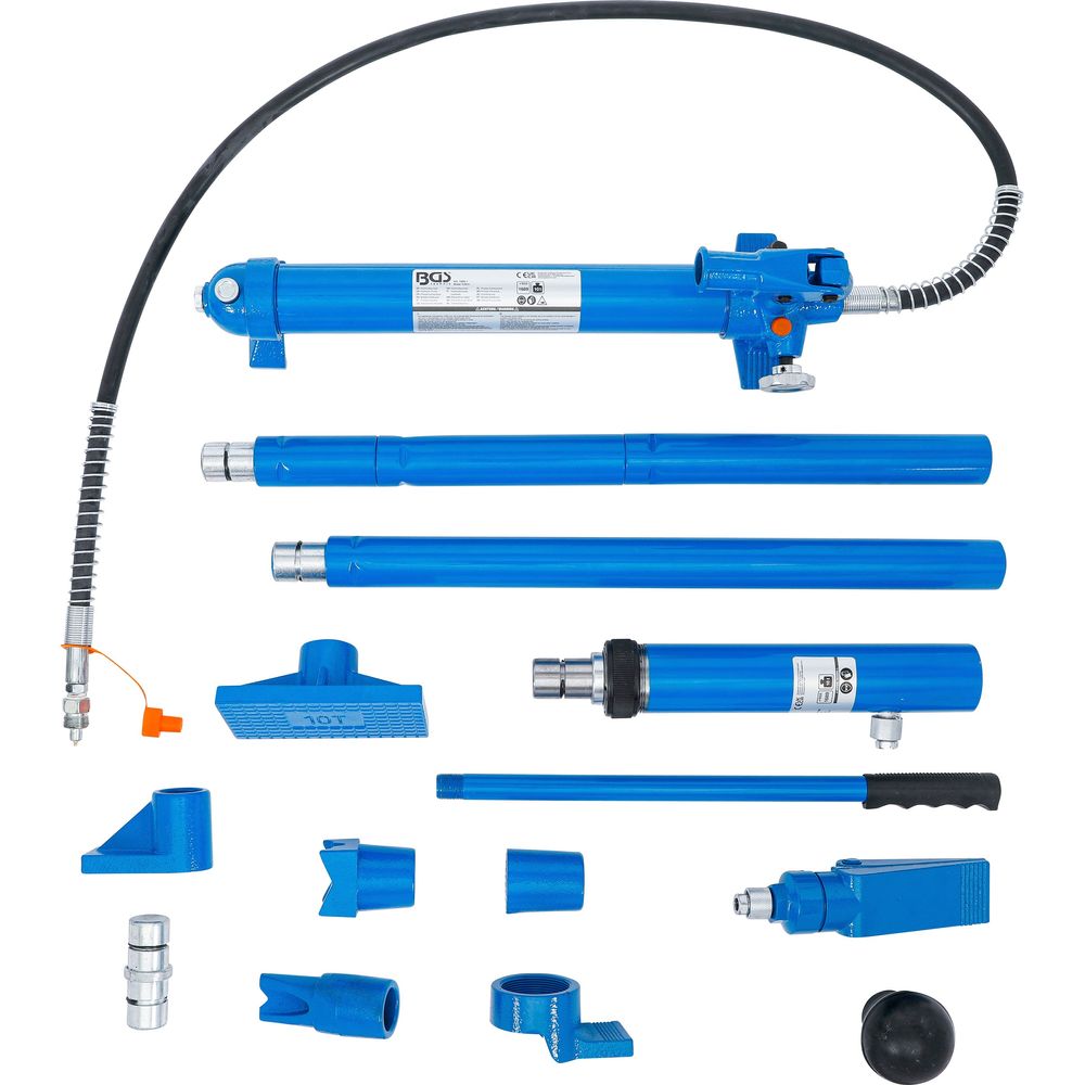 Body and fender repair kit, hydraulic, 10t Body and fender repair kit, hydraulic, 10t