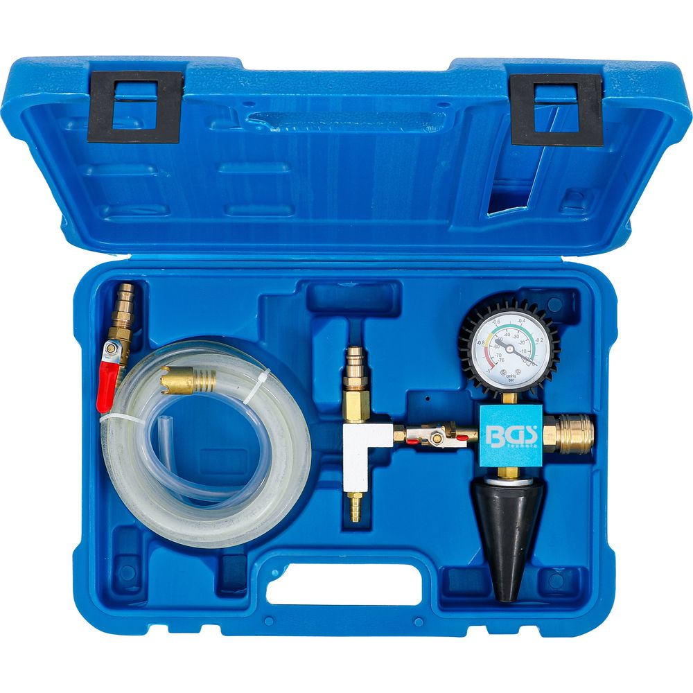 Cooling system bleeding and filling tool Cooling system bleeding and filling tool