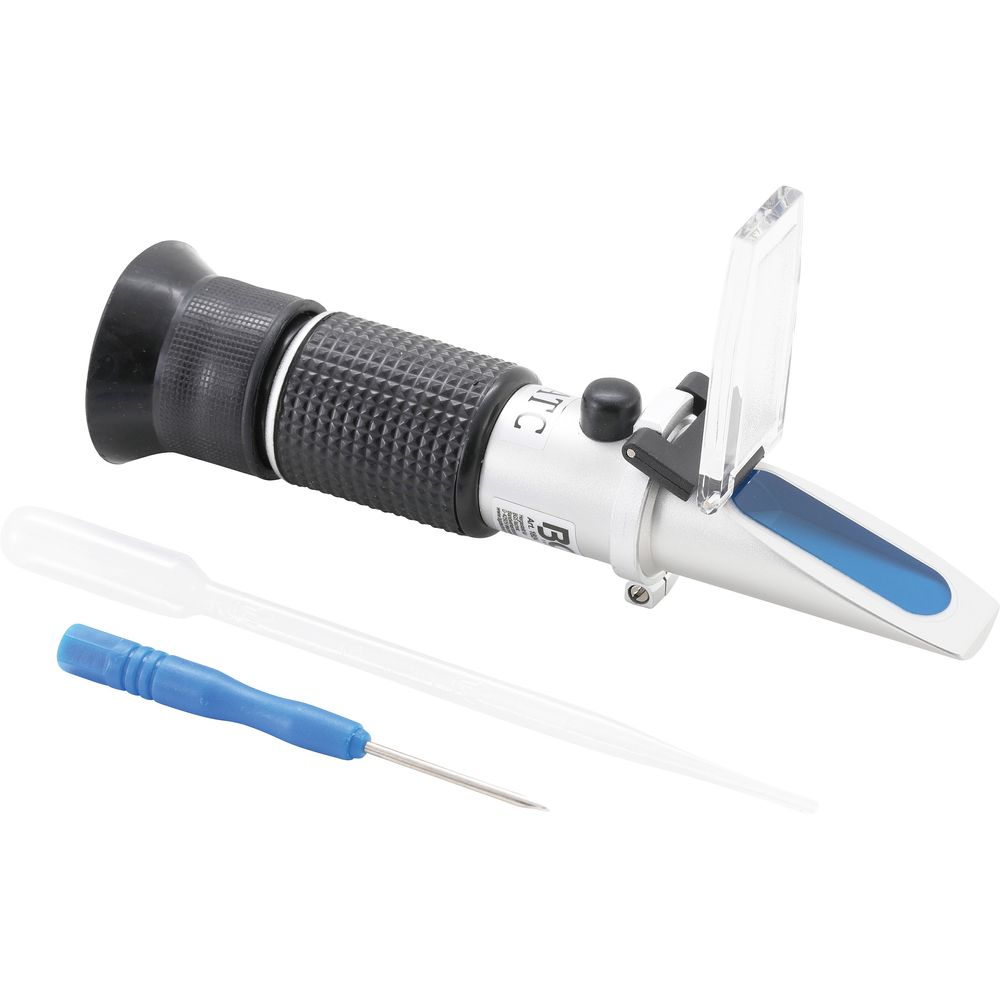Refractometer for battery acid, antifreeze, washer fluid and AdBlue® Refractometer for battery acid, antifreeze, washer fluid and AdBlue®