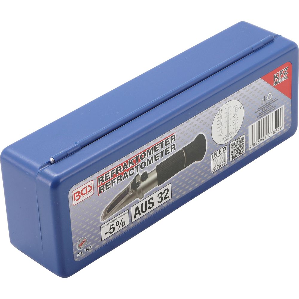Refractometer for battery acid, antifreeze, washer fluid and AdBlue® Refractometer for battery acid, antifreeze, washer fluid and AdBlue®