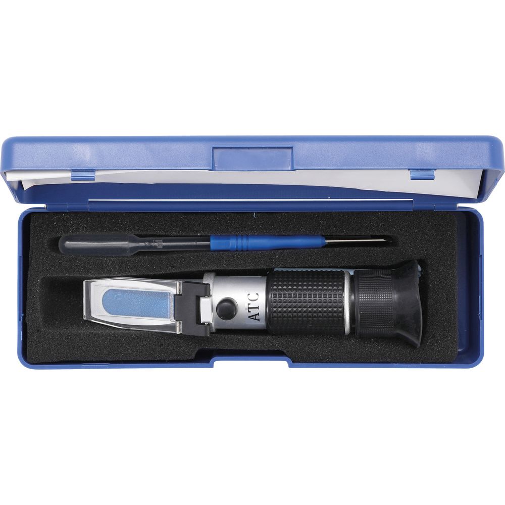 Refractometer for battery acid, antifreeze, washer fluid and AdBlue® Refractometer for battery acid, antifreeze, washer fluid and AdBlue®