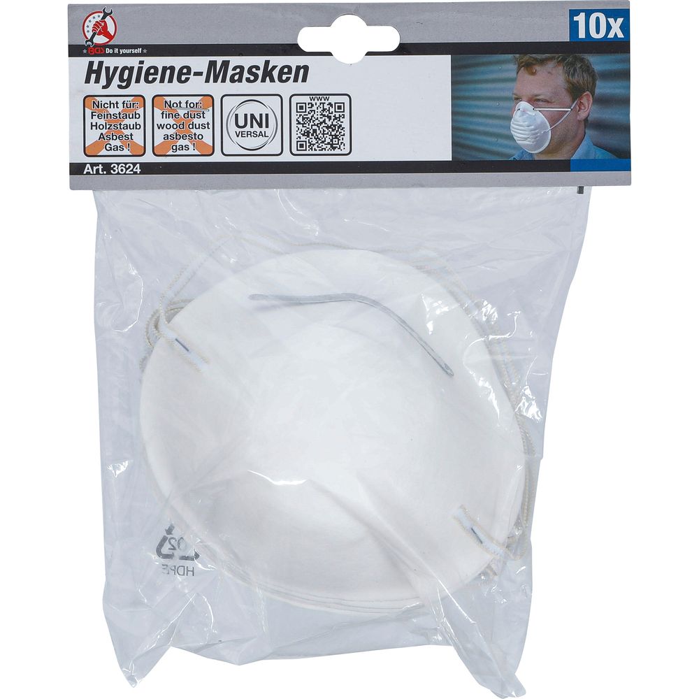 Higiéniai maszk, 10db Higiéniai maszk, 10db