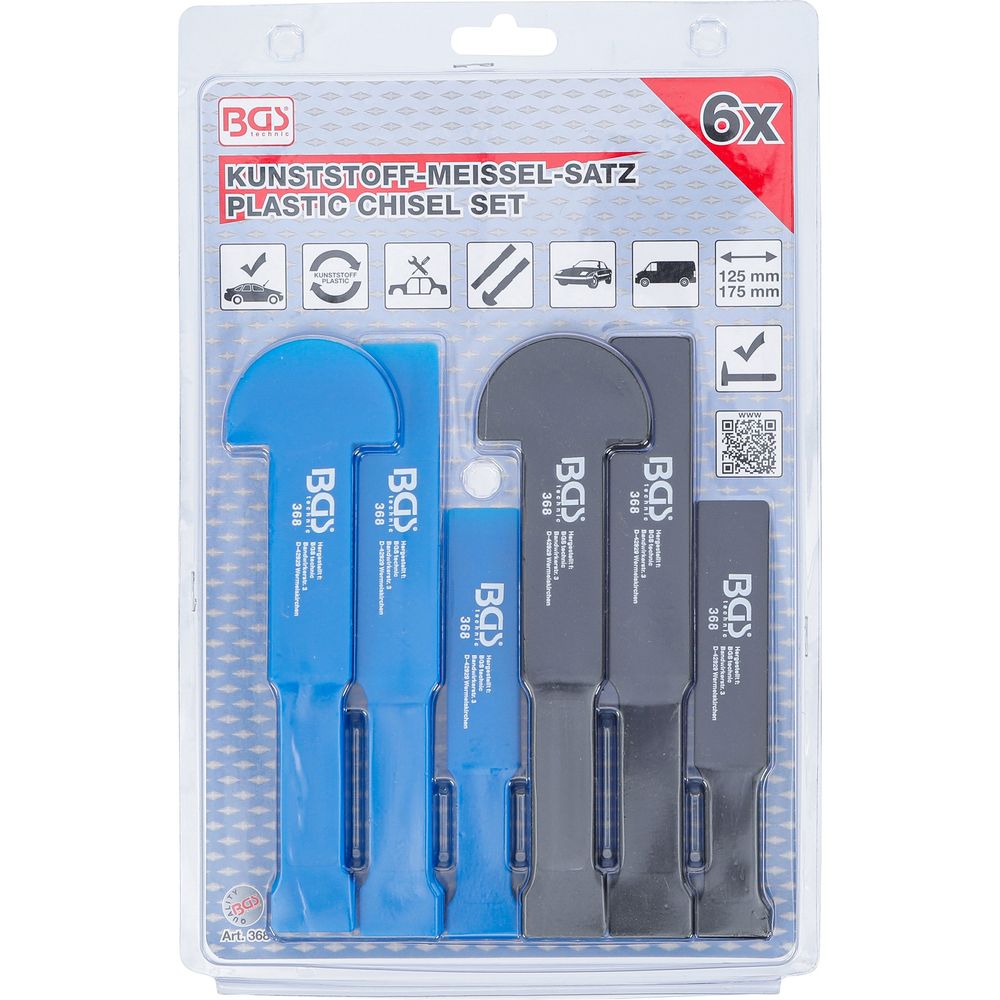 Plastic chisel set, 6pcs Plastic chisel set, 6pcs