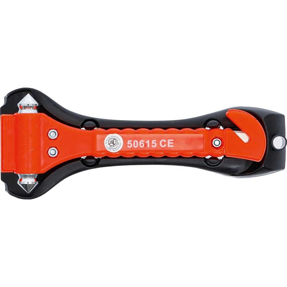 Emergency hammer with seat belt cutter, 170mm Emergency hammer with seat belt cutter, 170mm