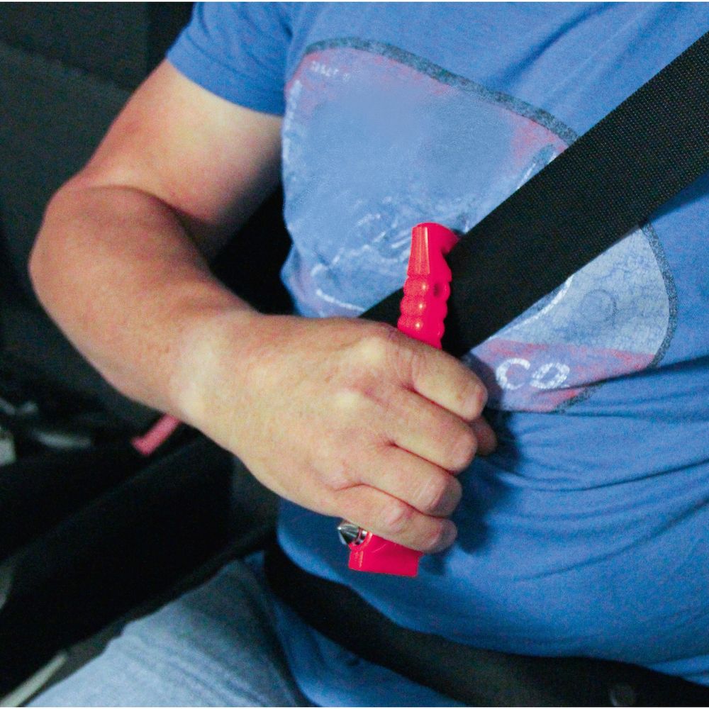Emergency hammer with seat belt cutter, 170mm Emergency hammer with seat belt cutter, 170mm