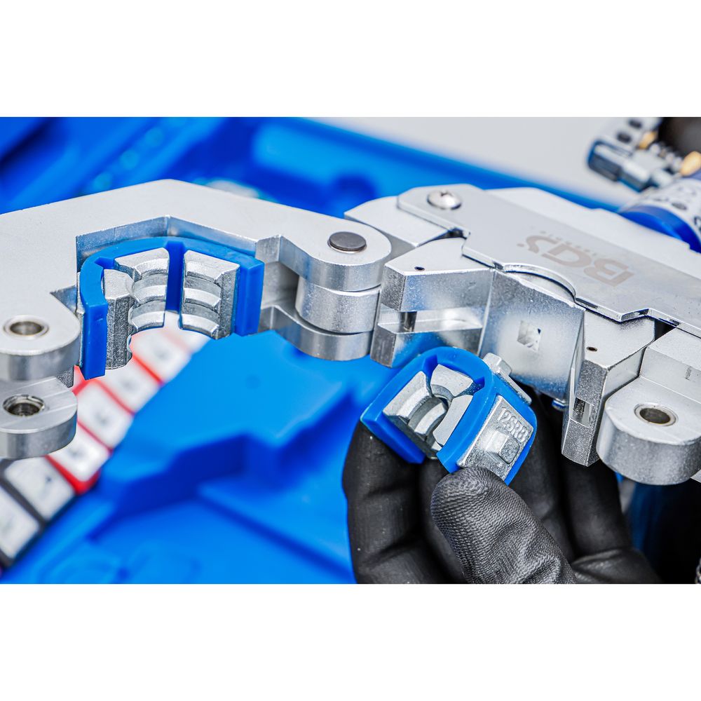 Hydraulische Presszangensatz für Schlauch-Pressverbindungen Hydraulische Presszangensatz für Schlauch-Pressverbindungen