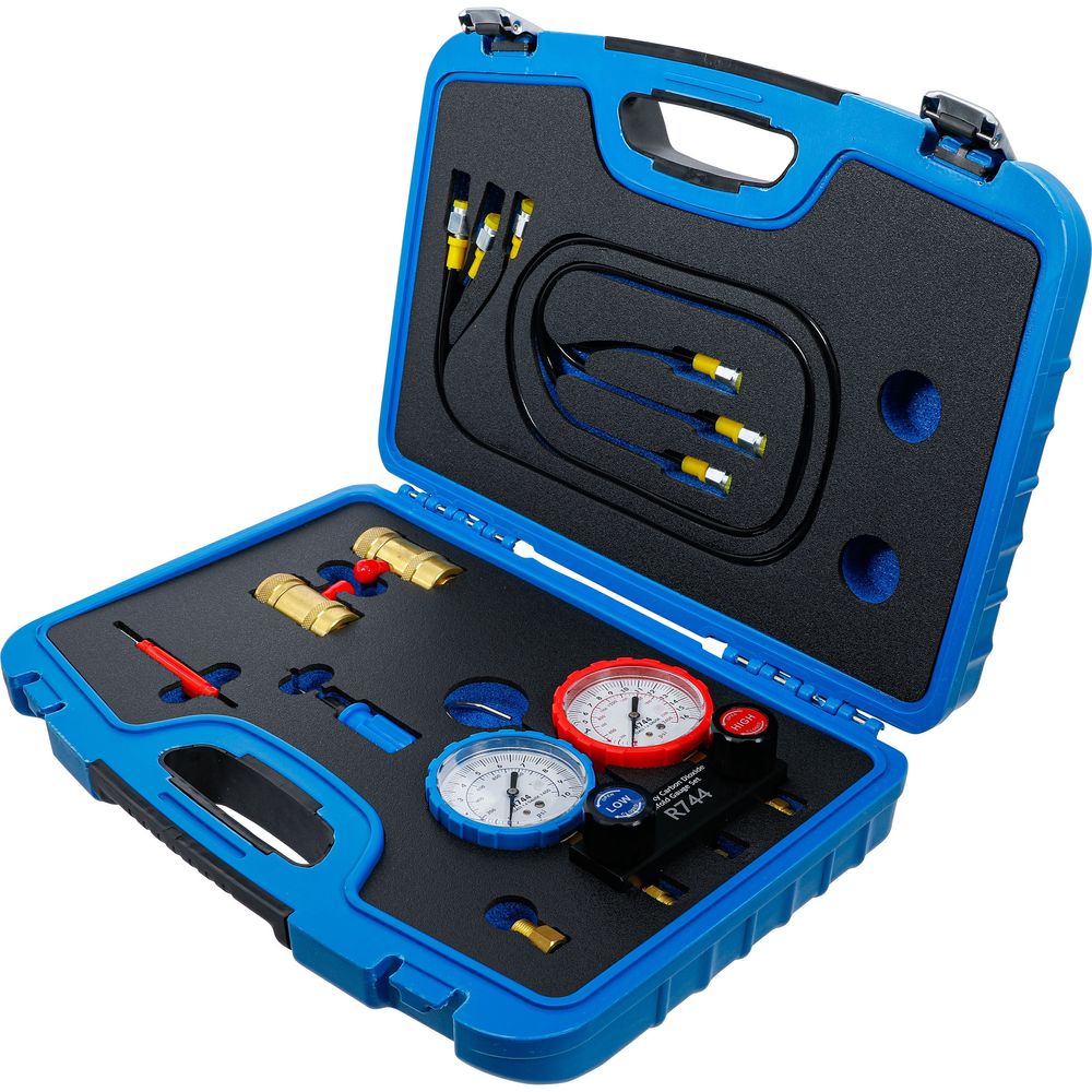 Air condition pressure gauge for refrigerant R744 Air condition pressure gauge for refrigerant R744