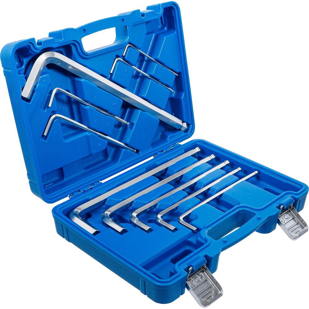 L-Typ Wrench Set, "Max", internal Hexagon 3 - 17 mm, 10 pcs. L-Typ Wrench Set, "Max", internal Hexagon 3 - 17 mm, 10 pcs.