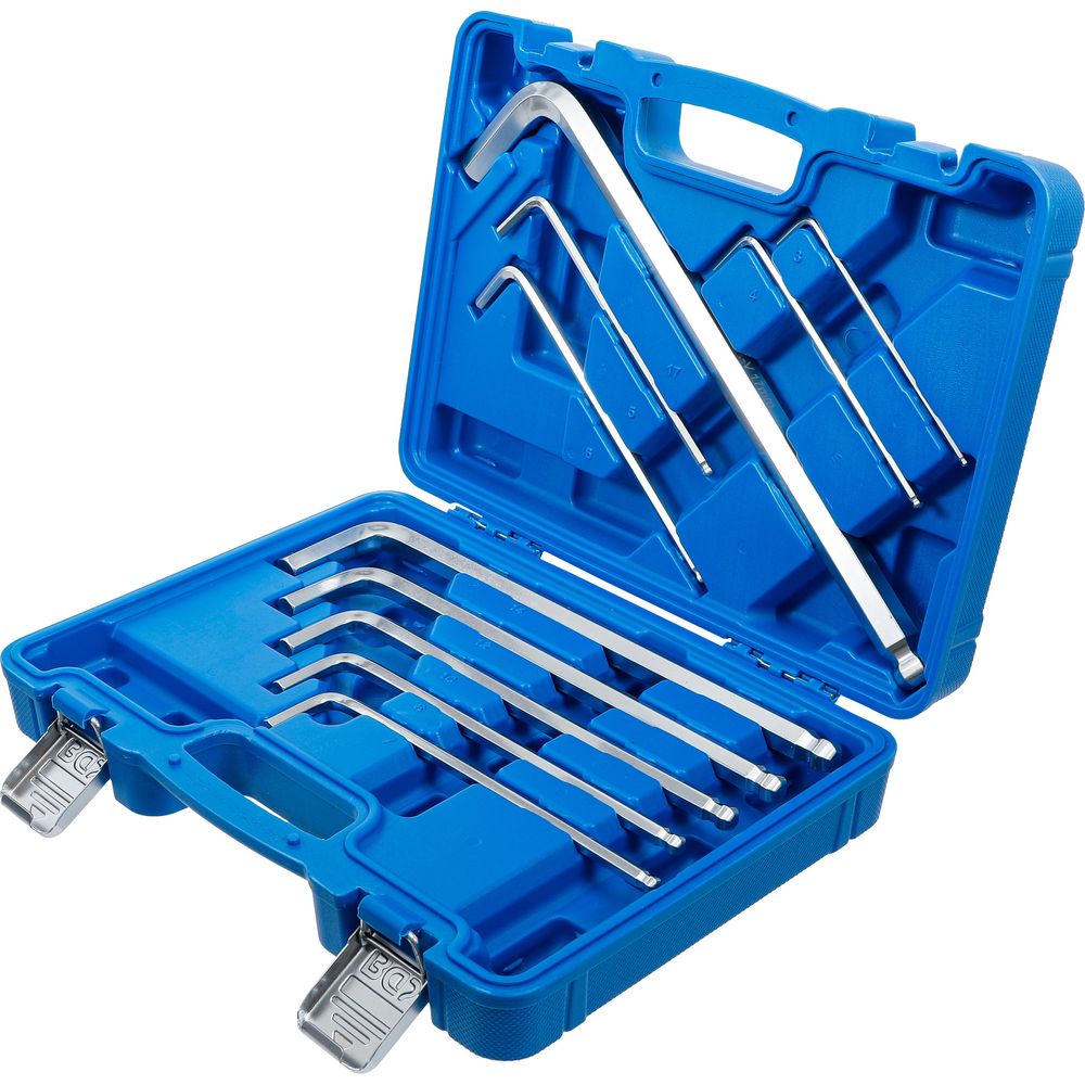 L-Typ Wrench Set, "Max", internal Hexagon 3 - 17 mm, 10 pcs. L-Typ Wrench Set, "Max", internal Hexagon 3 - 17 mm, 10 pcs.