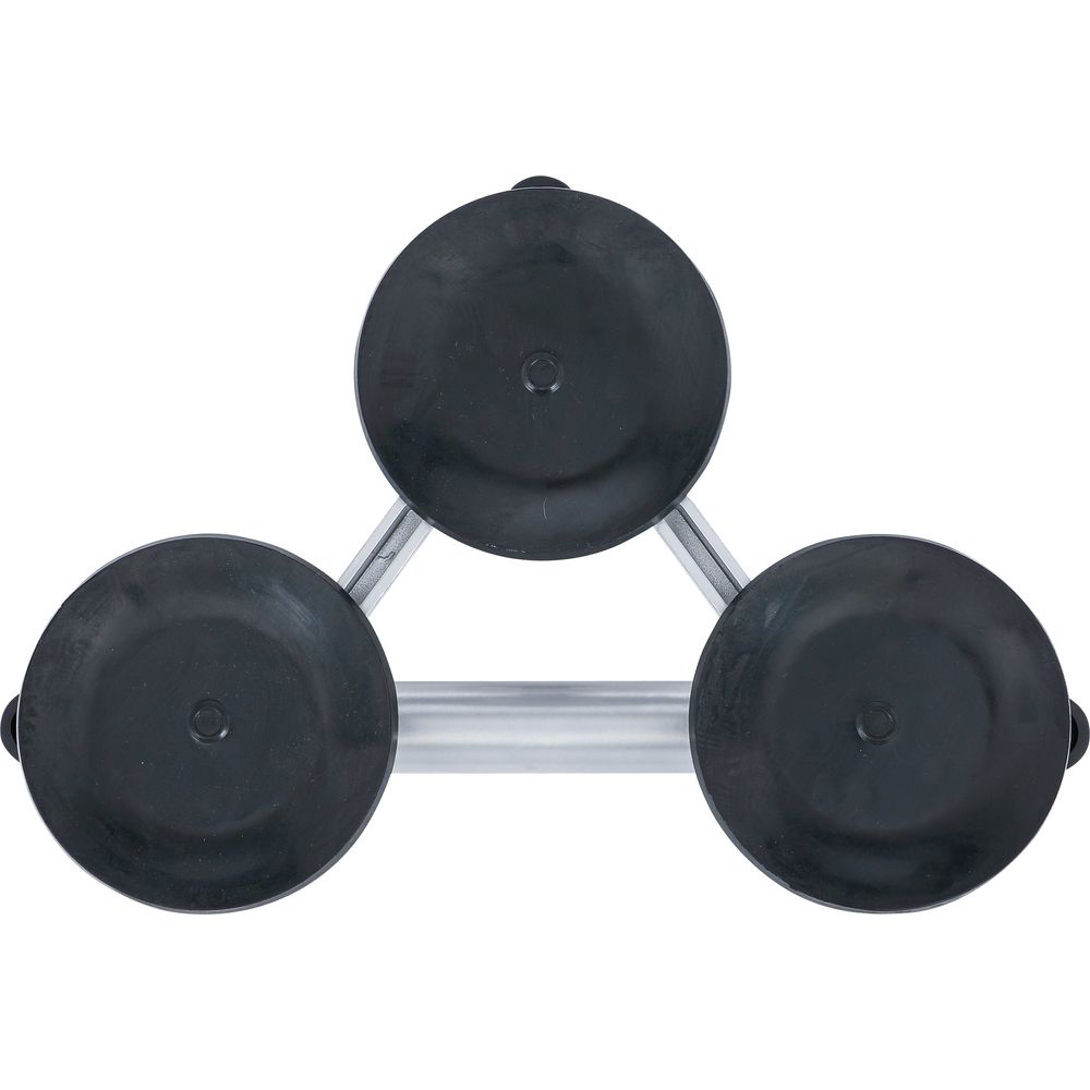 Saugheber mit 3 Gummisaugnäpfen, Aluminium, Ø115mm Saugheber mit 3 Gummisaugnäpfen, Aluminium, Ø115mm