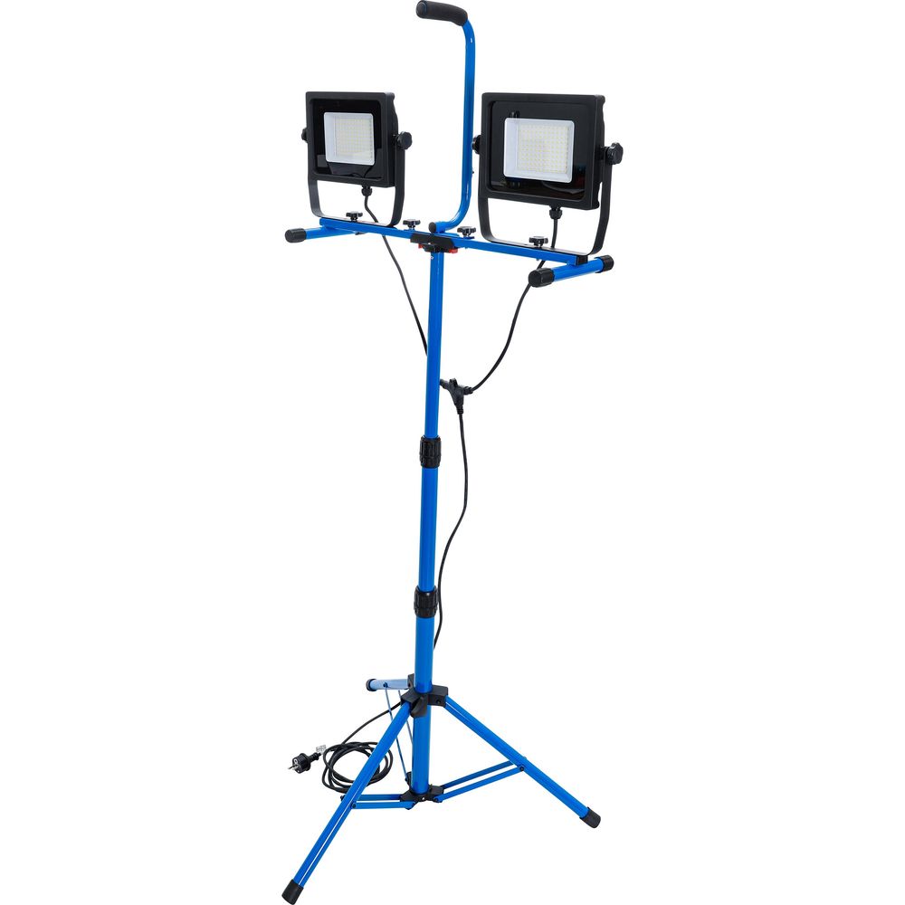 Duo-SMD-LED Work Flood Light, with Tripod, 2 x 70 W Duo-SMD-LED Work Flood Light, with Tripod, 2 x 70 W