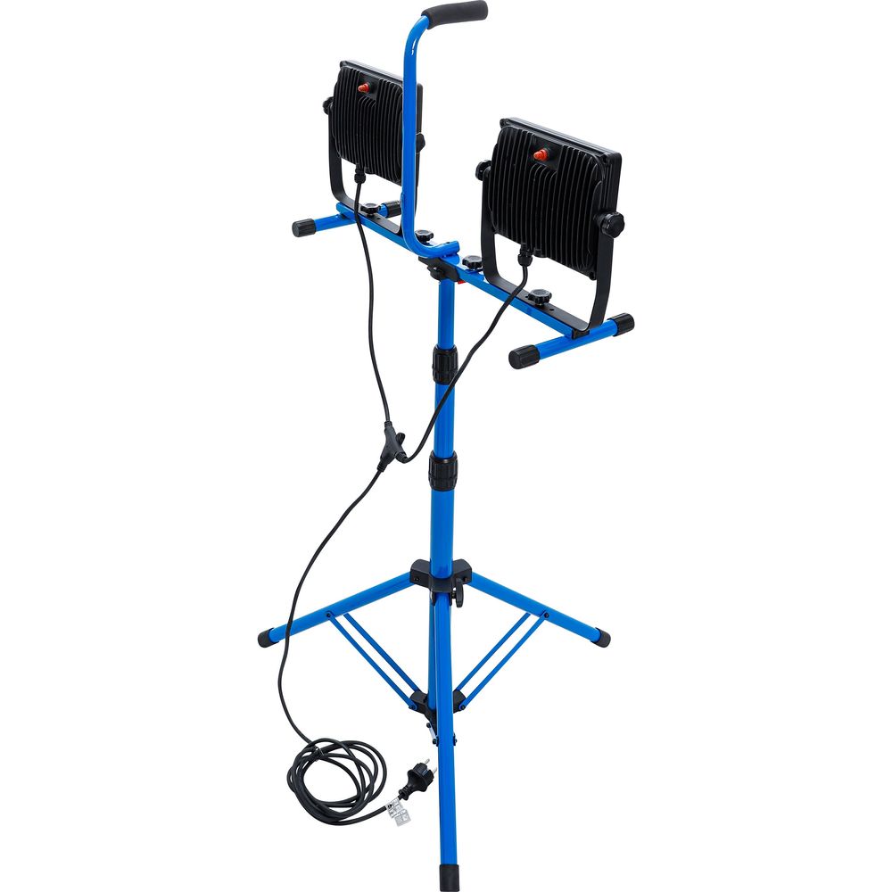 Duo-SMD-LED Work Flood Light, with Tripod, 2 x 70 W Duo-SMD-LED Work Flood Light, with Tripod, 2 x 70 W