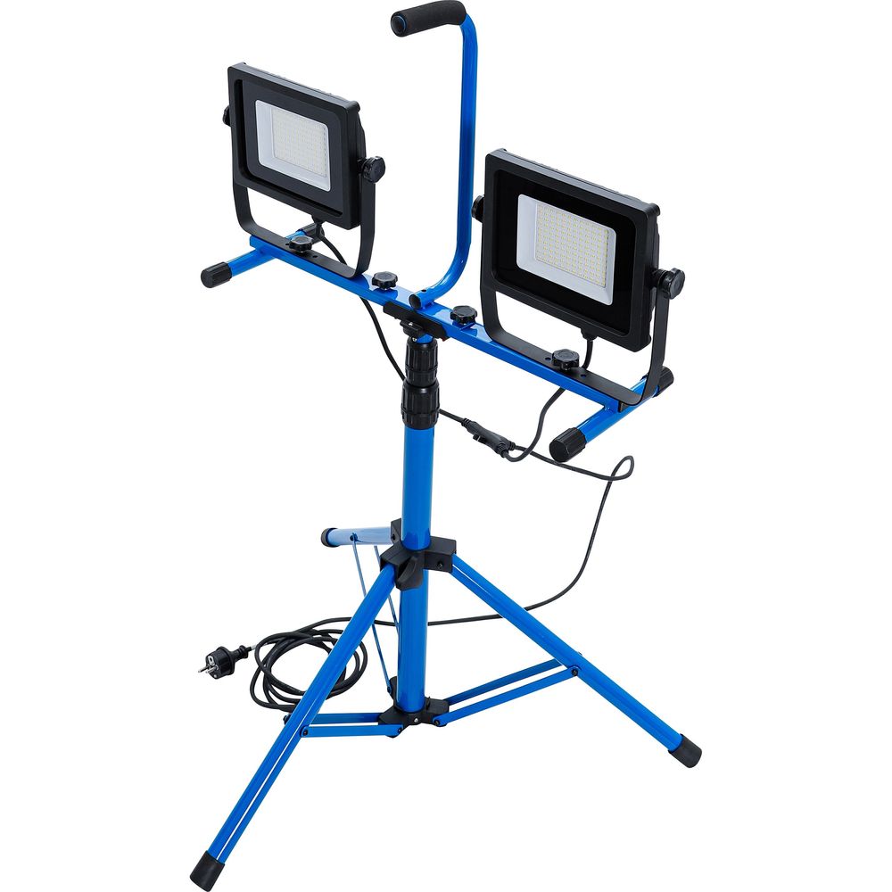 Duo-SMD-LED Work Flood Light, with Tripod, 2 x 70 W Duo-SMD-LED Work Flood Light, with Tripod, 2 x 70 W