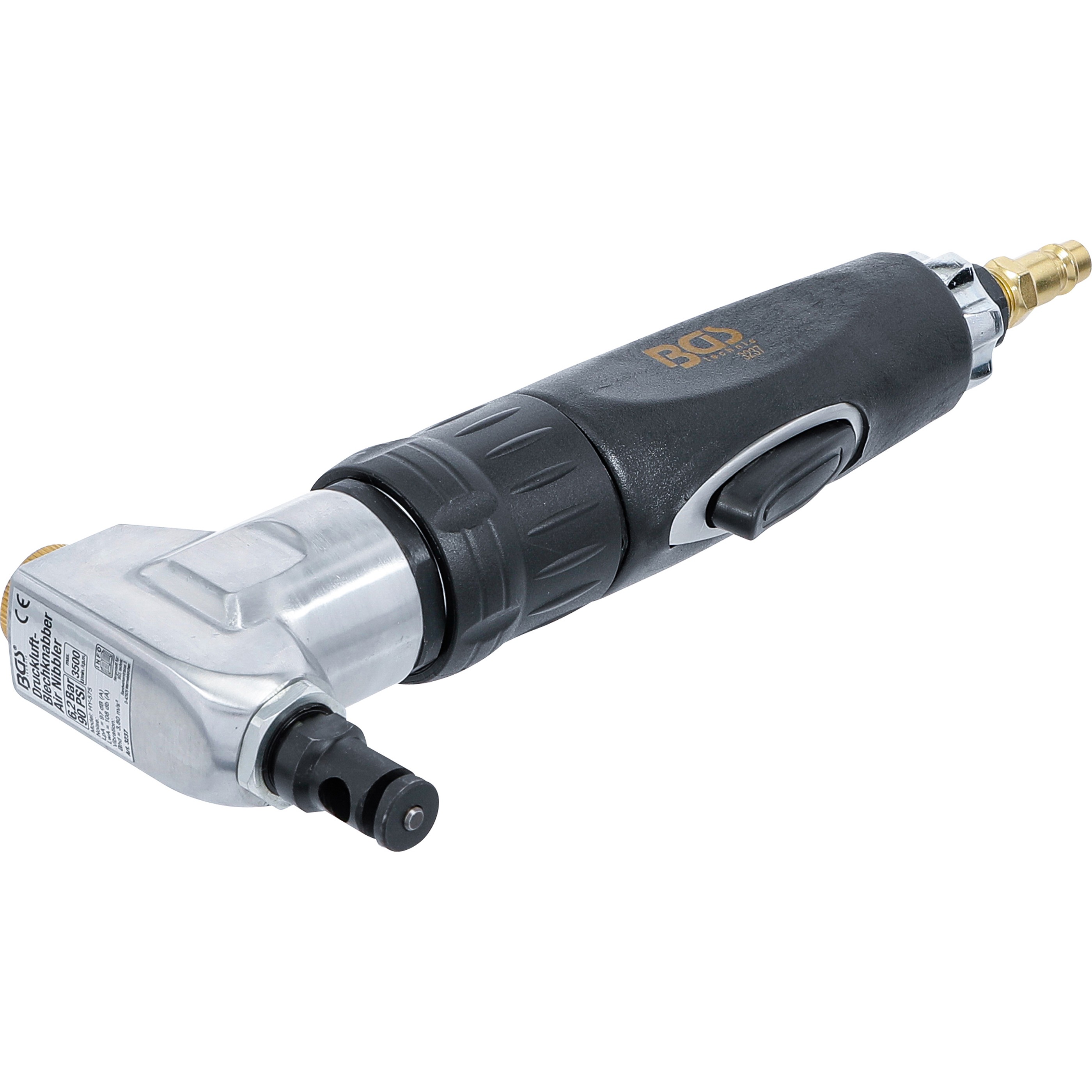 Air nibbler, up to 1.5mm cutting capacity Air nibbler, up to 1.5mm cutting capacity