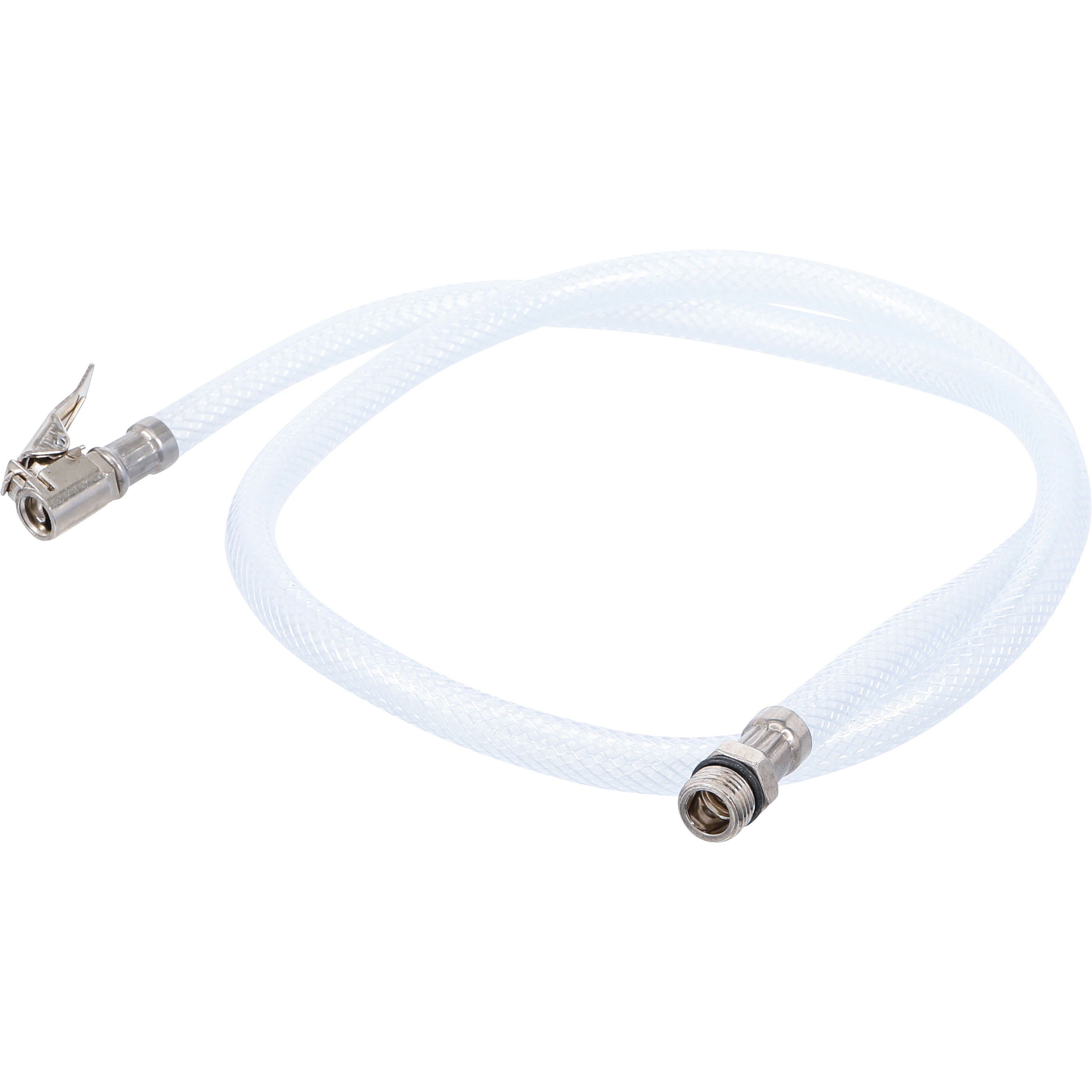 Tartalék tömlő adapterrel guminyomásmérőkhöz, 1m Tartalék tömlő adapterrel guminyomásmérőkhöz, 1m