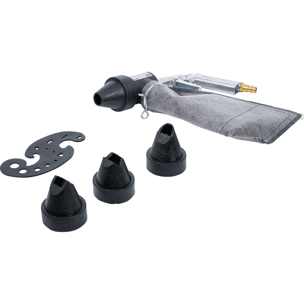 Pneumatic sandblaster with accessories Pneumatic sandblaster with accessories