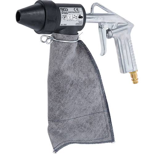 Pneumatic sandblaster with accessories Pneumatic sandblaster with accessories