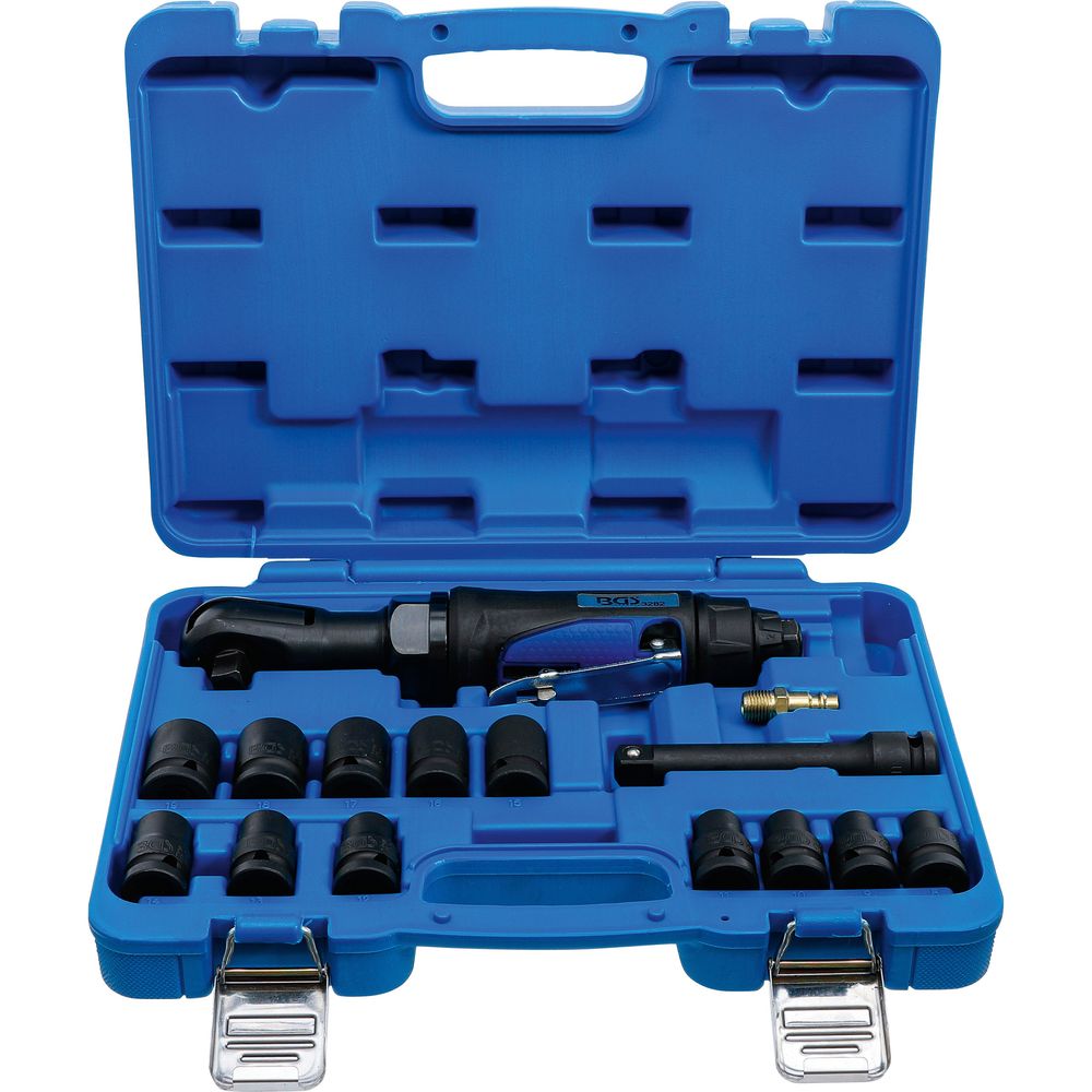 Air ratchet wrench set 12.5mm (1/2") 102Nm, 14pcs Air ratchet wrench set 12.5mm (1/2") 102Nm, 14pcs